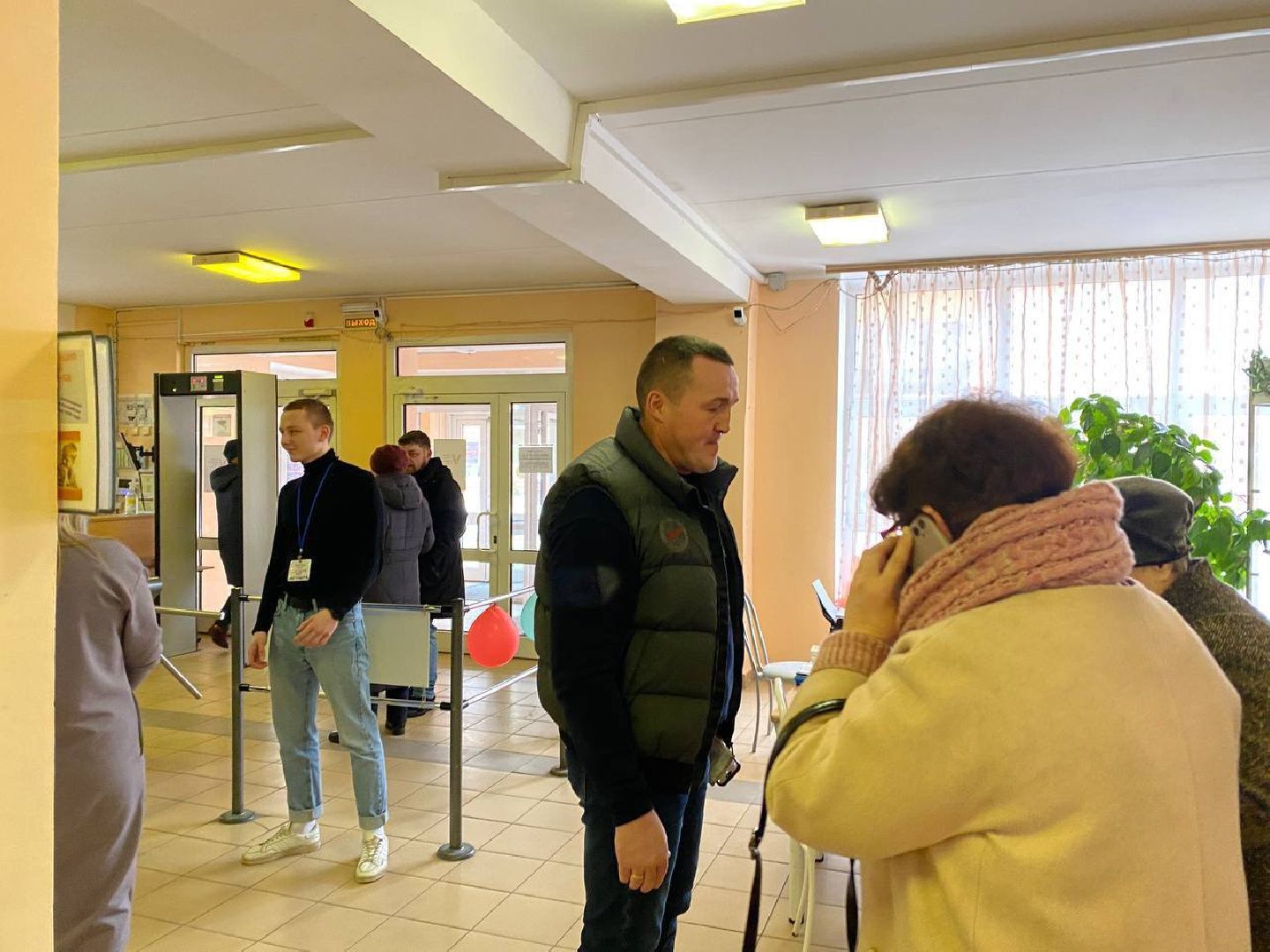 чехов, выборы президента, олимпийский чемпион, денис лебедев, школа, бокс, выборы, выборы 2024, выборы президента 2024, выборы президента россии,