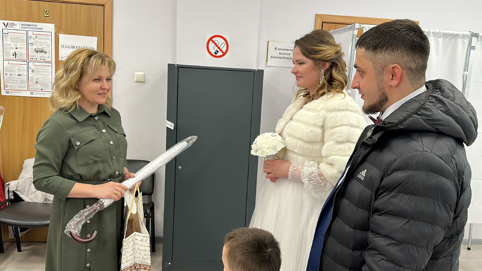 Клин, общество, люди, свадьба, выборы, голосование, выборы президента 2024,