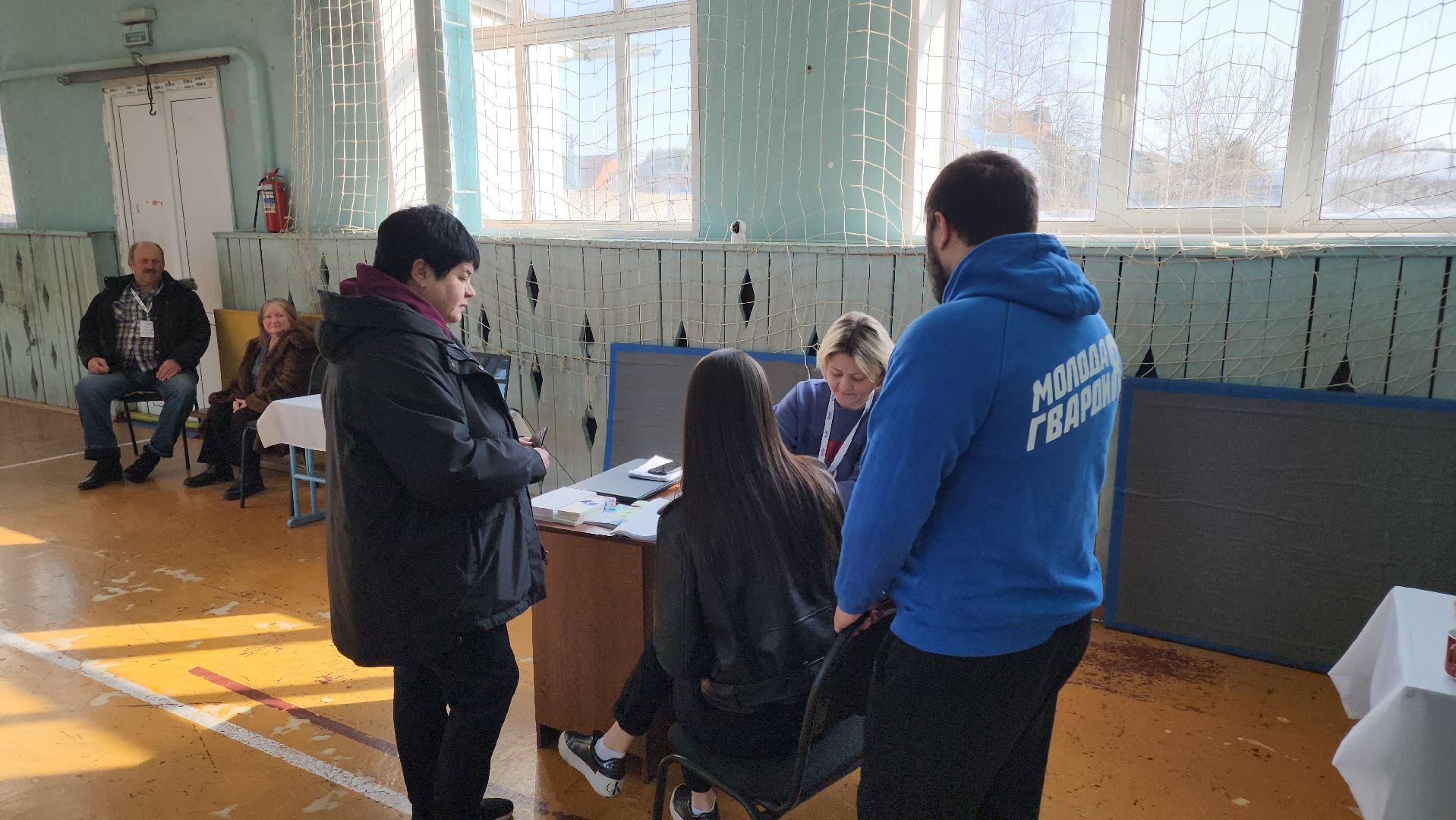 кашира, выборы президента, голосование 2024, стадион спартак, участник сво, семья участника сво,