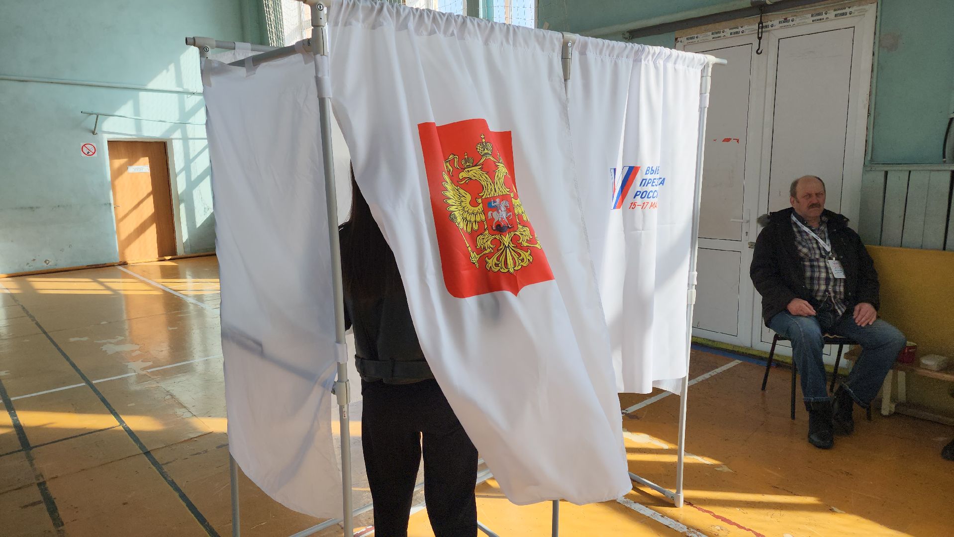 кашира, выборы президента, голосование 2024, стадион спартак, участник сво, семья участника сво,