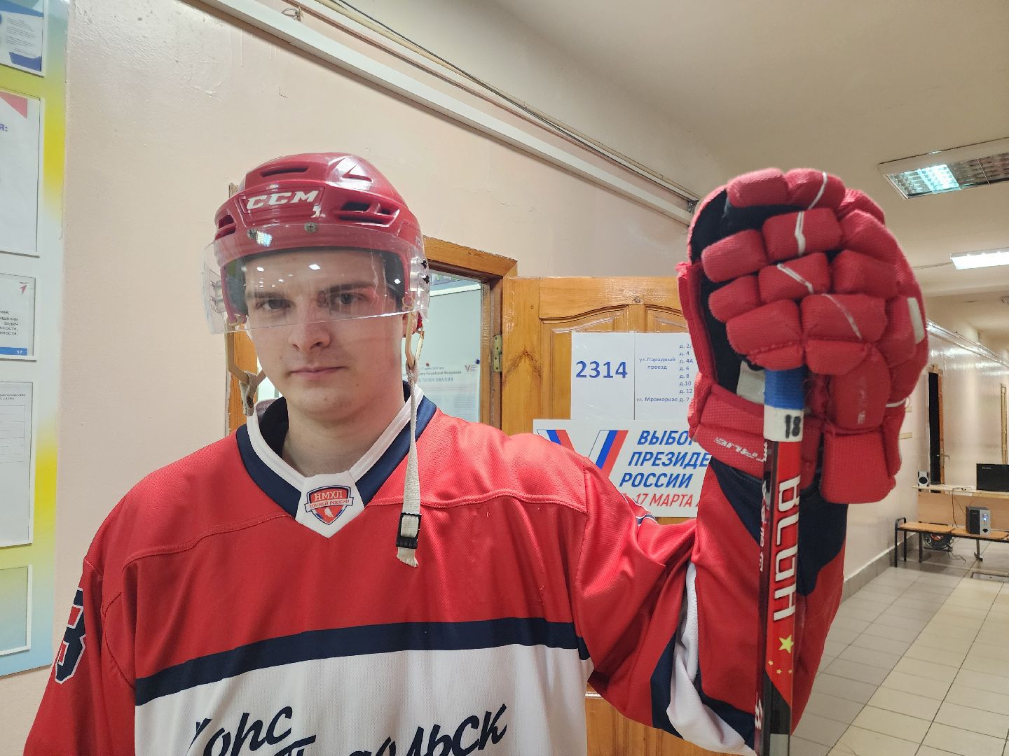 Подольск, выборы президента, хоккей, голосование,