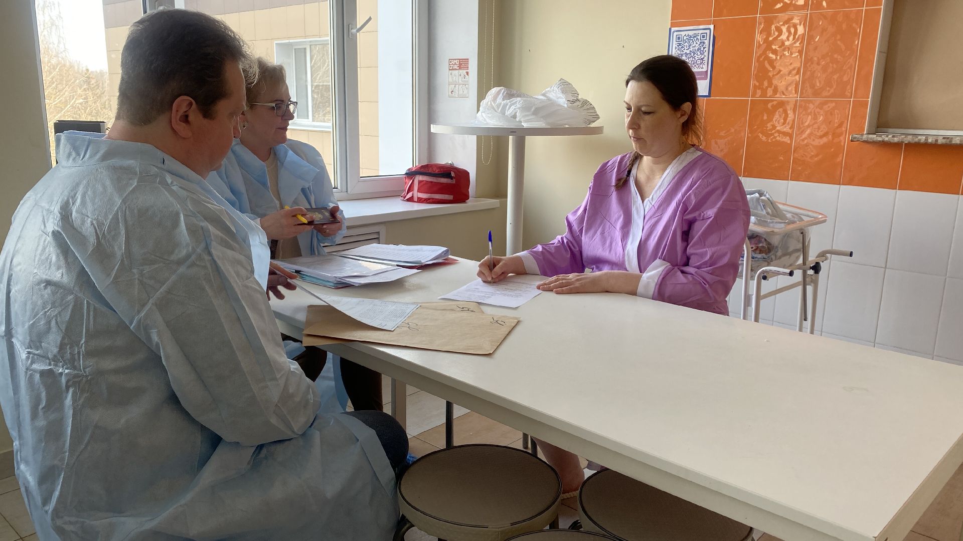 выборы 2024, перинатальный центр, избирательная комиссия, выездная избирательная комиссия, выборы президента россии,