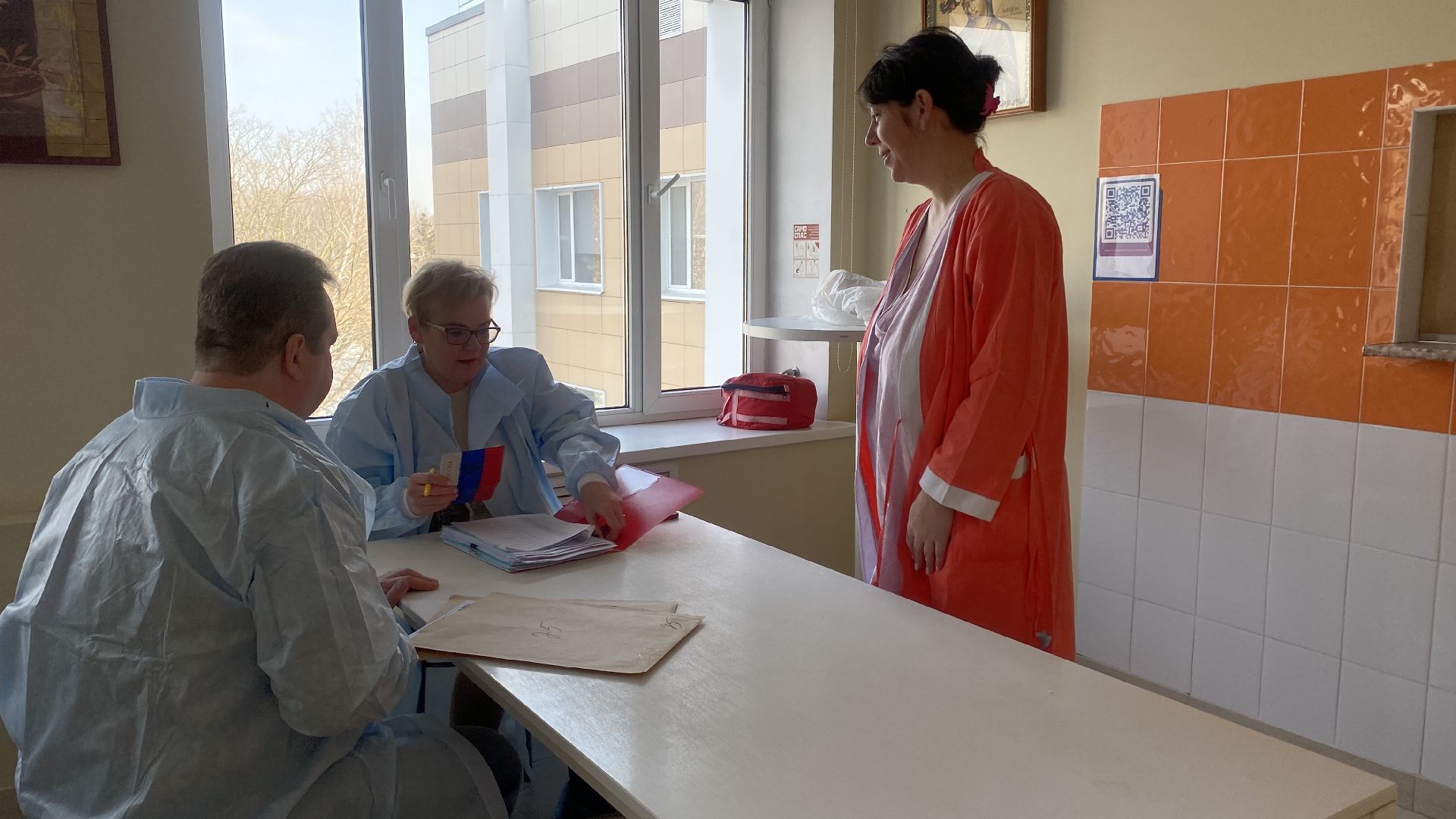 выборы 2024, перинатальный центр, избирательная комиссия, выездная избирательная комиссия, выборы президента россии,