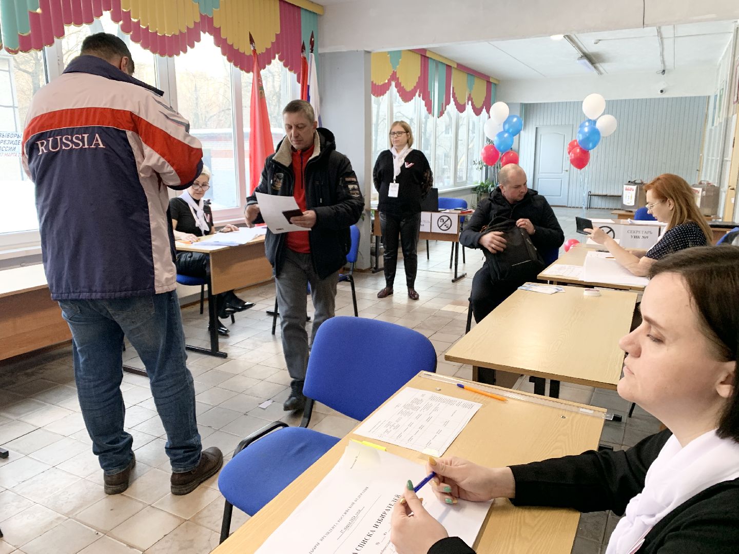 Балашиха, Подмосковье, выборы президента россии,