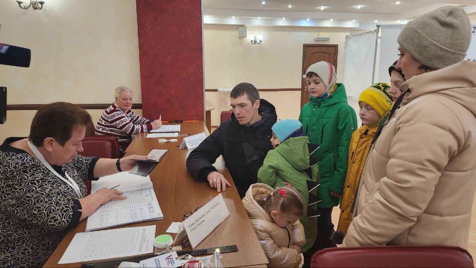 люберцы, выборы, избирательный участок, многодетная семья,