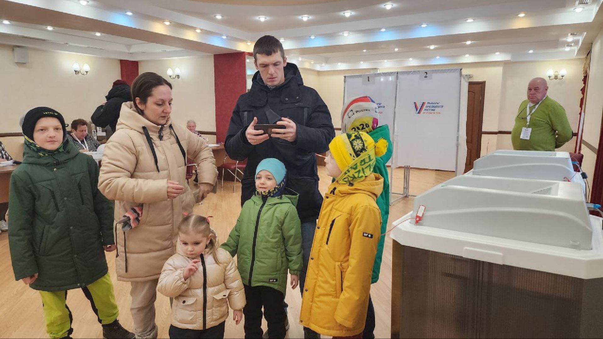 люберцы, выборы, избирательный участок, многодетная семья,