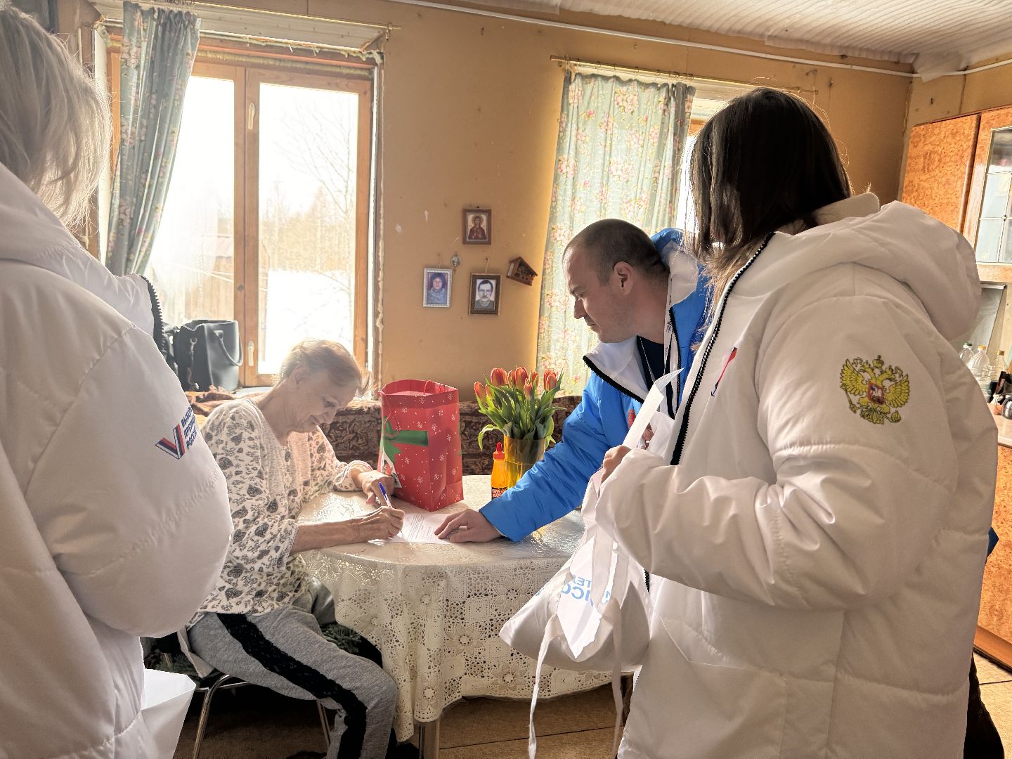 шаховская, лнр, выборы, выборы 2024, выборы президента 2024,