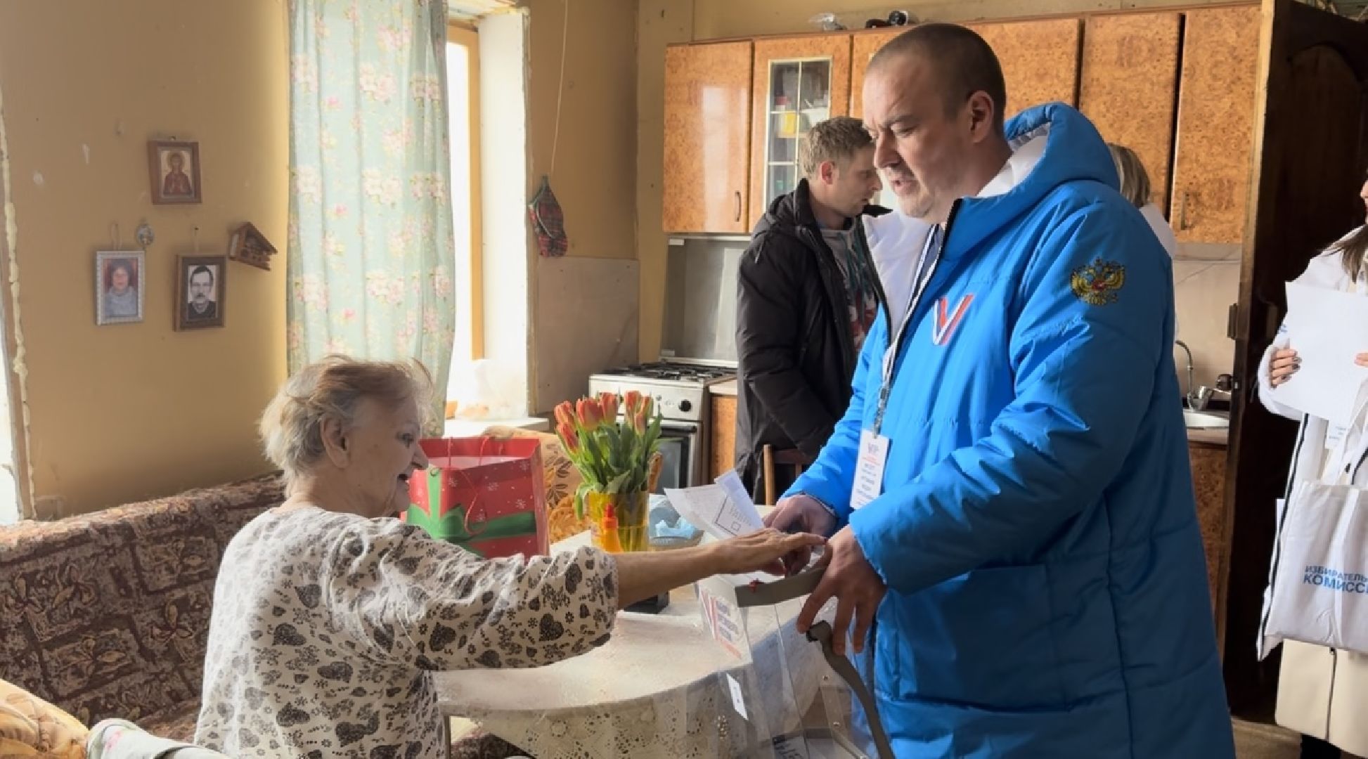 шаховская, лнр, выборы, выборы 2024, выборы президента 2024,