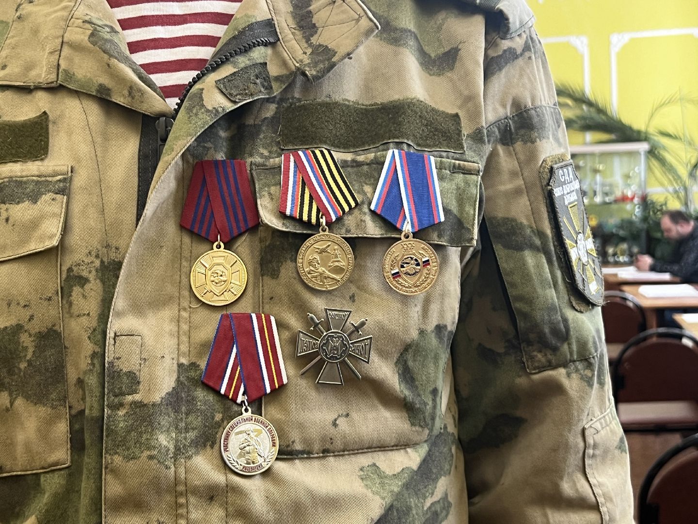 Солнечногорск, Голосование, выборы президента 2024, боец сво, избирательный участок,