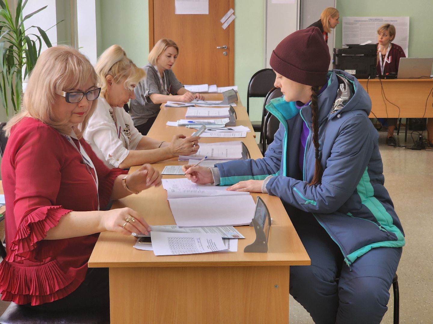 Подольск, выборы президента 2024, голосование 2024, семья,