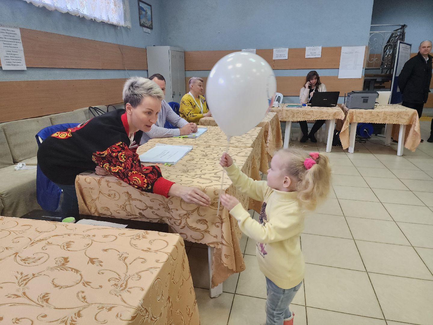 красноармейск, г.о. пушкинский, выборы президента рф, многодетная семья,