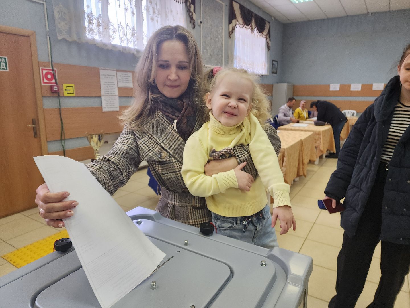 красноармейск, г.о. пушкинский, выборы президента рф, многодетная семья,