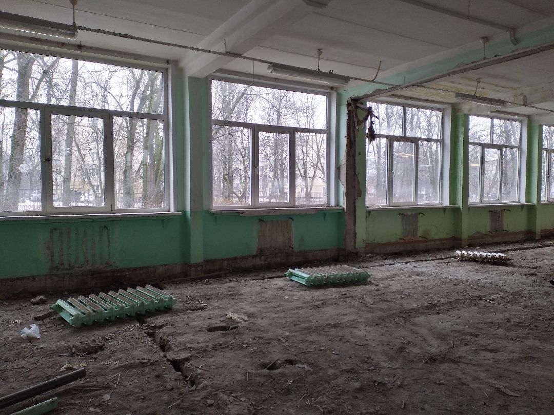 капремонт, школа, Лосино-Петровский,