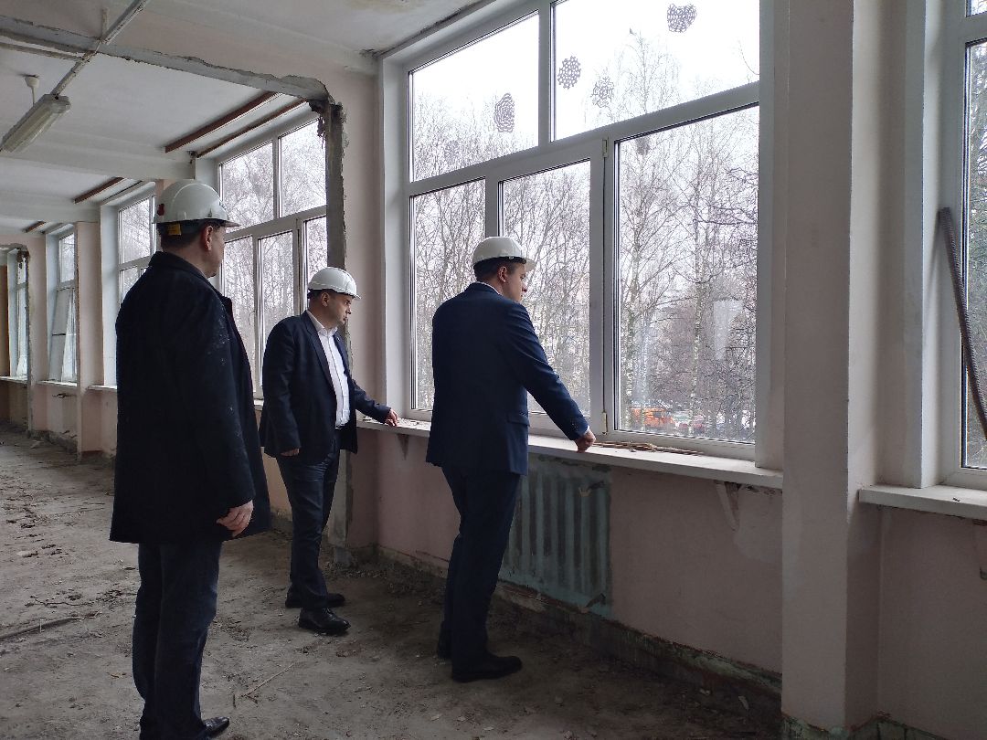 капремонт, школа, Лосино-Петровский,