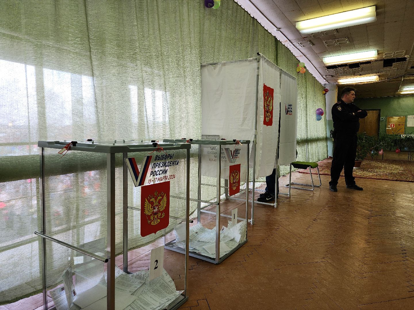 выборы Президента, голосование, избирательная комиссия, Старая Купавна, Богородский городской округ,