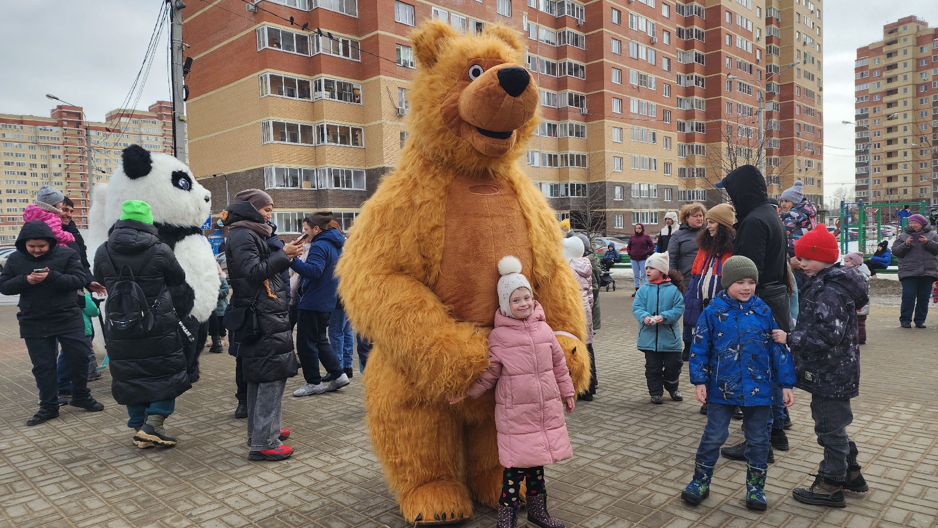 выборы, выборы 2024, выборы президента, Лосино-Петровский, выборы президента 2024, выборы президента россии, медведь на выборах,