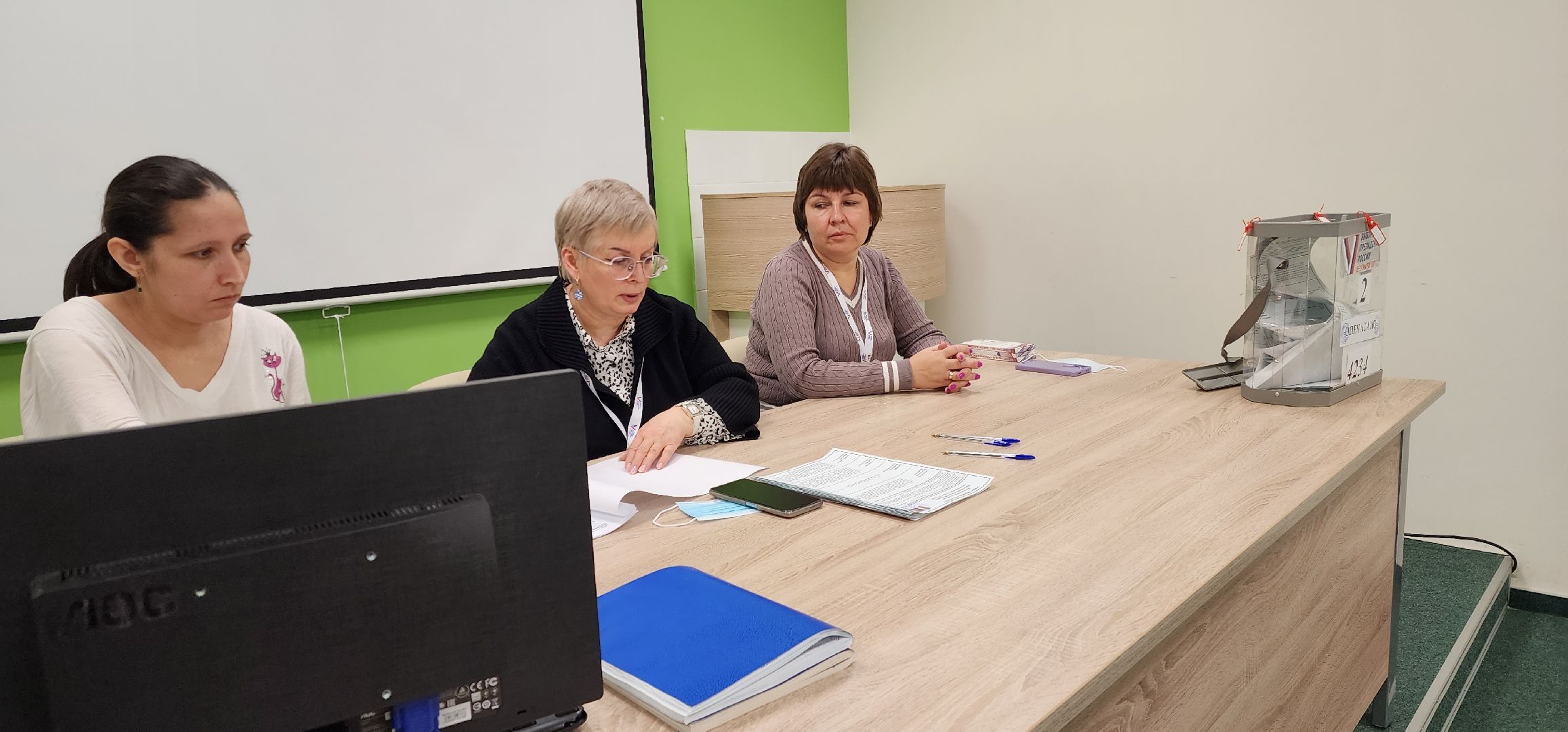 раменское, выборы 2024, голосование в центре материнства и детства в раменском,