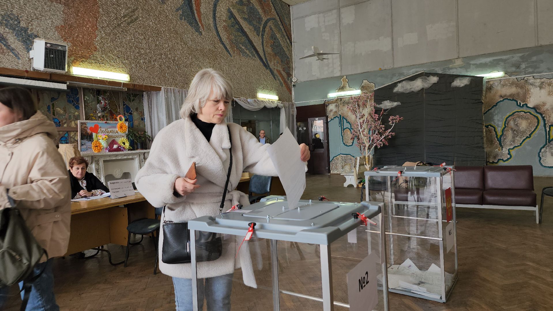 выборы Президента, голосование, избирательная комиссия, Старая Купавна, Богородский городской округ,