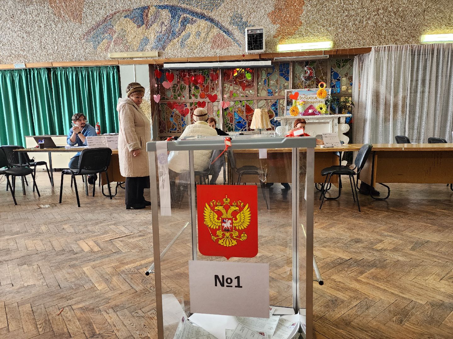 выборы Президента, голосование, избирательная комиссия, Старая Купавна, Богородский городской округ,