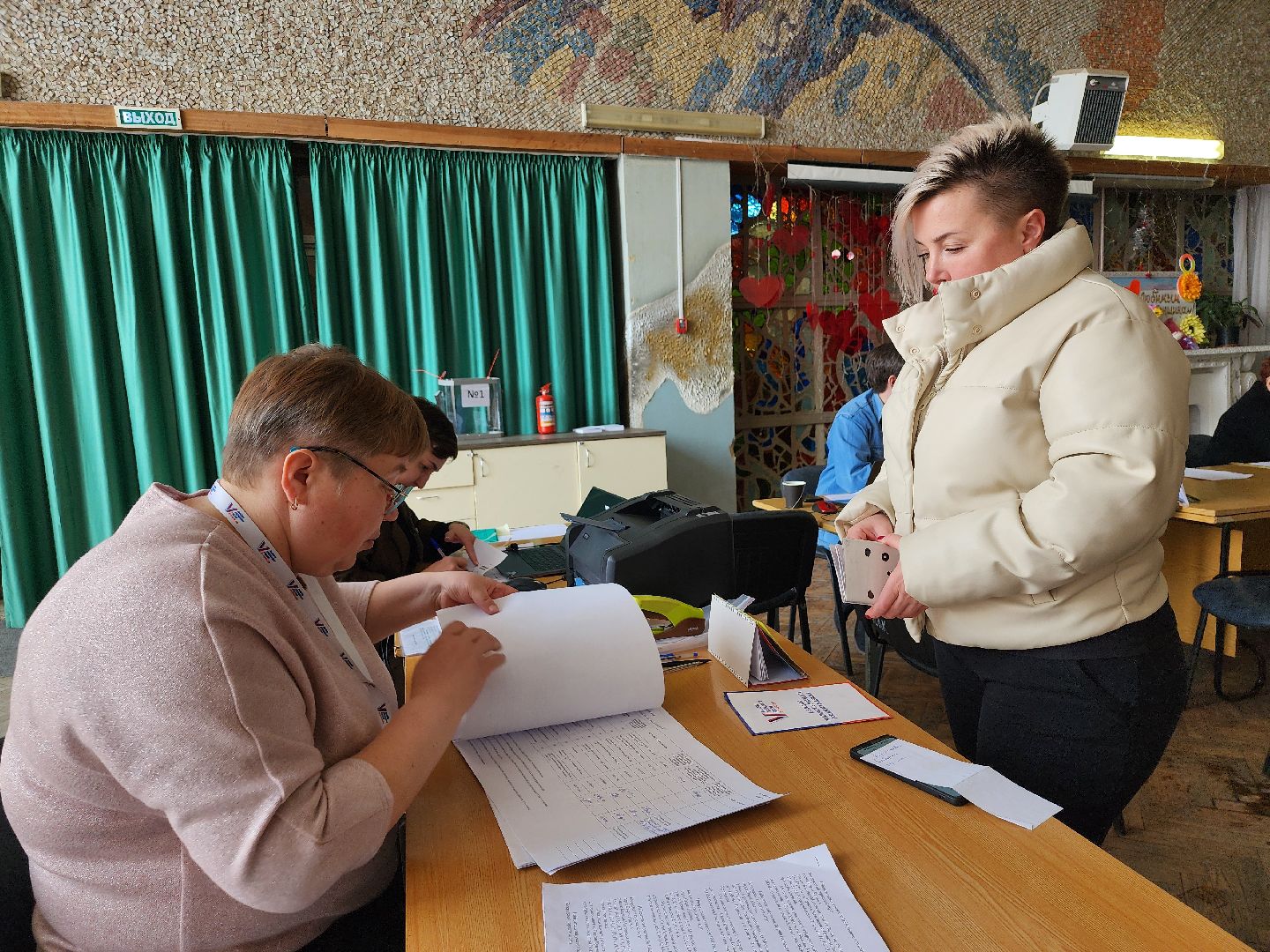 выборы Президента, голосование, избирательная комиссия, Старая Купавна, Богородский городской округ,