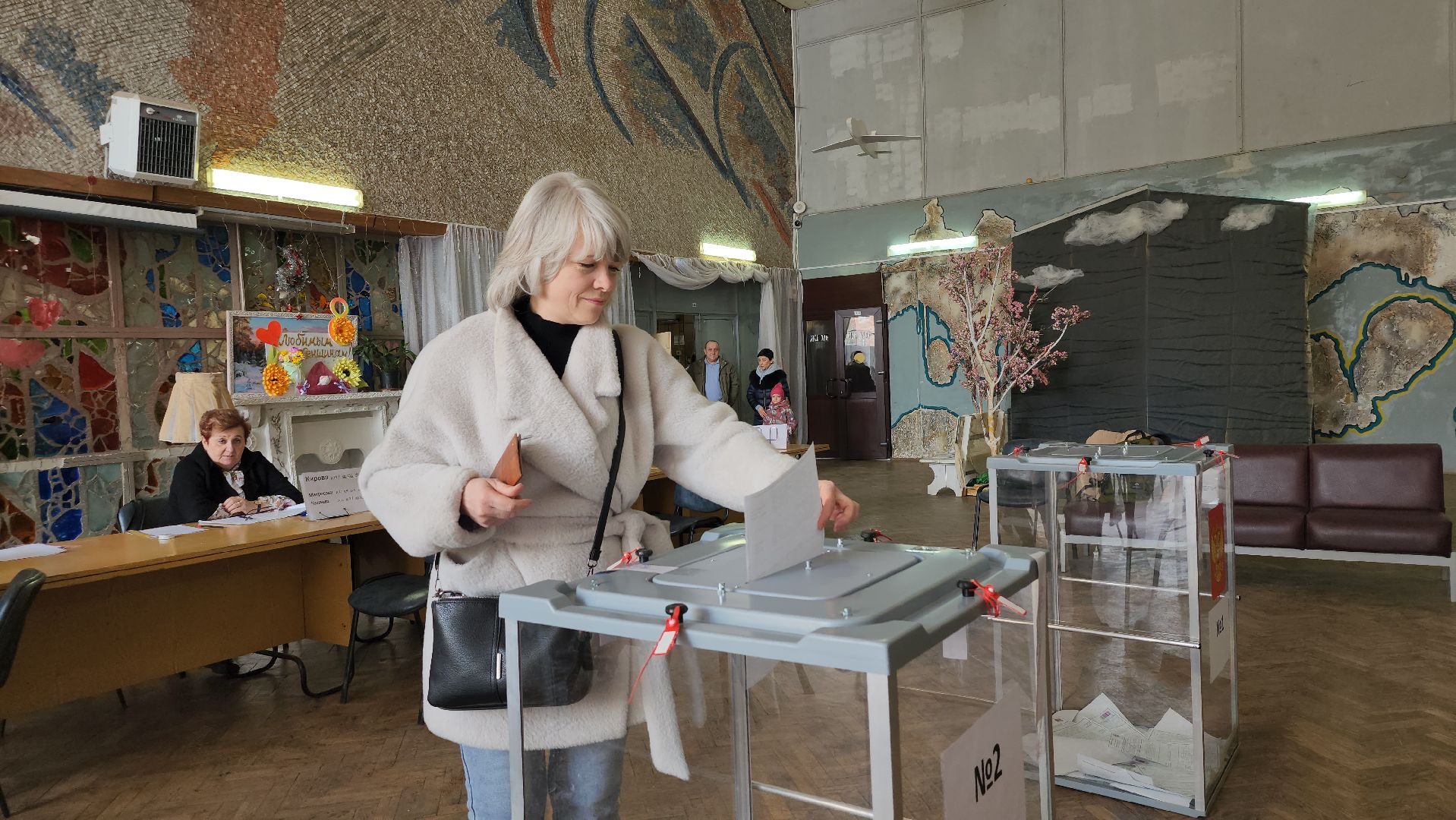 выборы Президента, голосование, избирательная комиссия, Старая Купавна, Богородский городской округ,