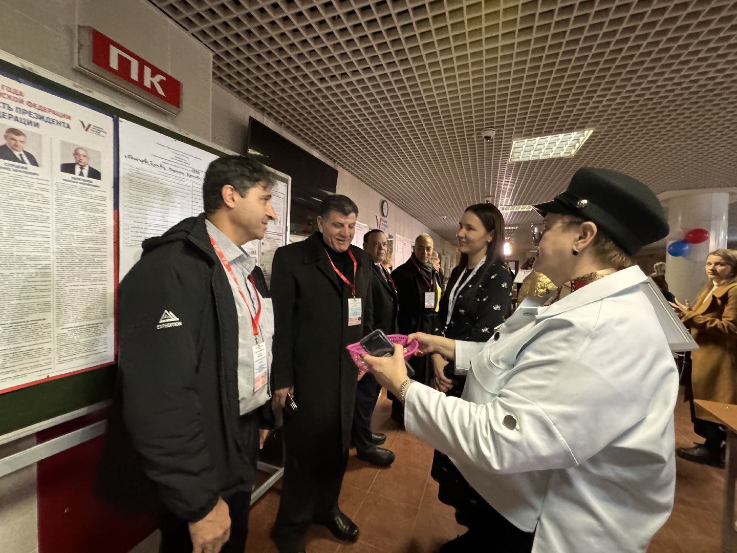 Одинцово, Иностранные наблюдатели, выборы президента 2024,