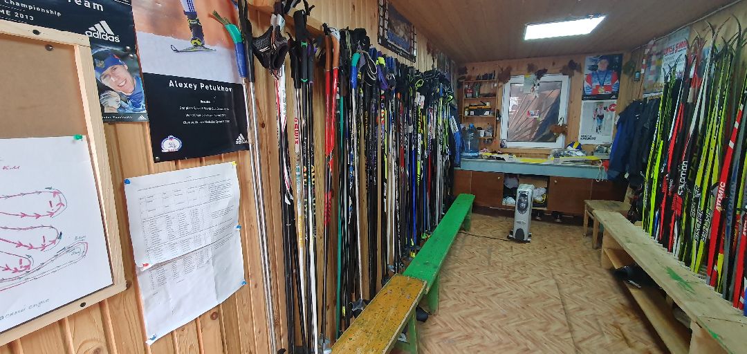 спорт, лыжи, лыжные гонки, соревнования. Дзержинский