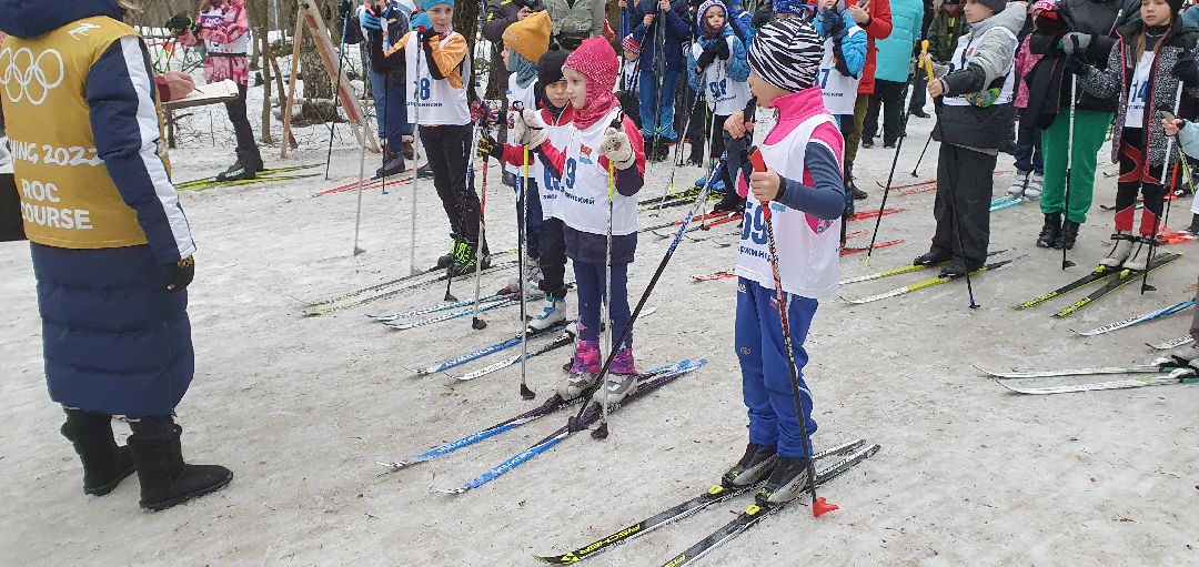 спорт, лыжи, лыжные гонки, соревнования. Дзержинский