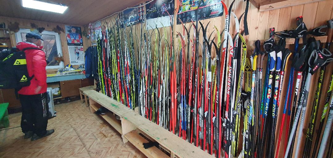 спорт, лыжи, лыжные гонки, соревнования. Дзержинский