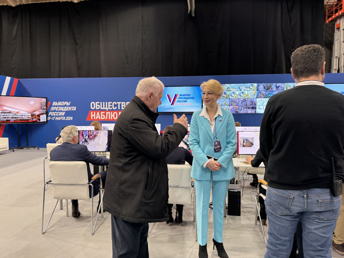 Одинцово, Выборы - 2024, Иностранные наблюдатели,