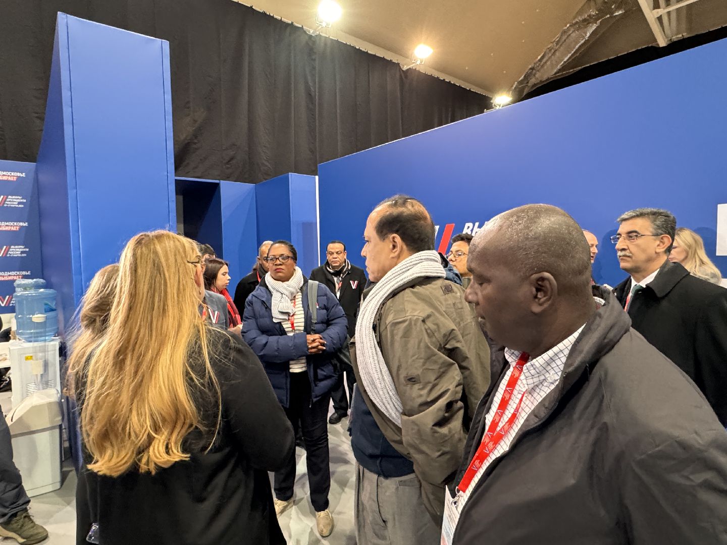 Одинцово, Выборы - 2024, Иностранные наблюдатели,