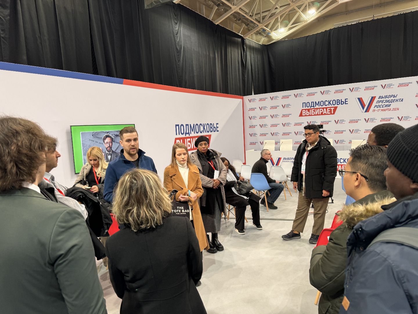 Одинцово, Выборы - 2024, Иностранные наблюдатели,