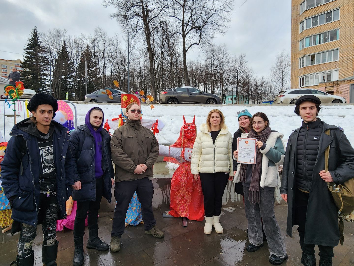 красноармейск, г.о. пушкинский, масленица, обрядовые куклы,