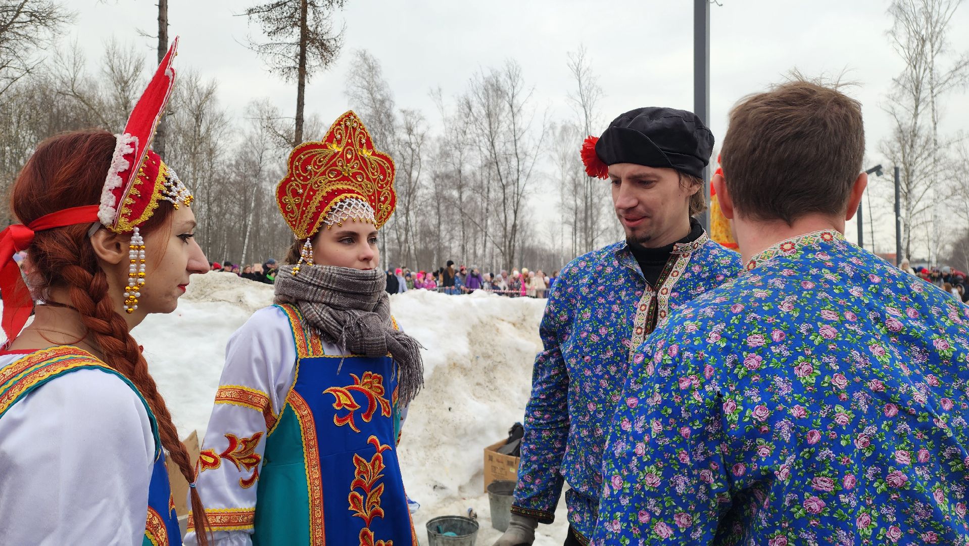 Подмосковье, Городской округ Пушкинский, Ивантеевка, Масленица, Парки подмосковья,