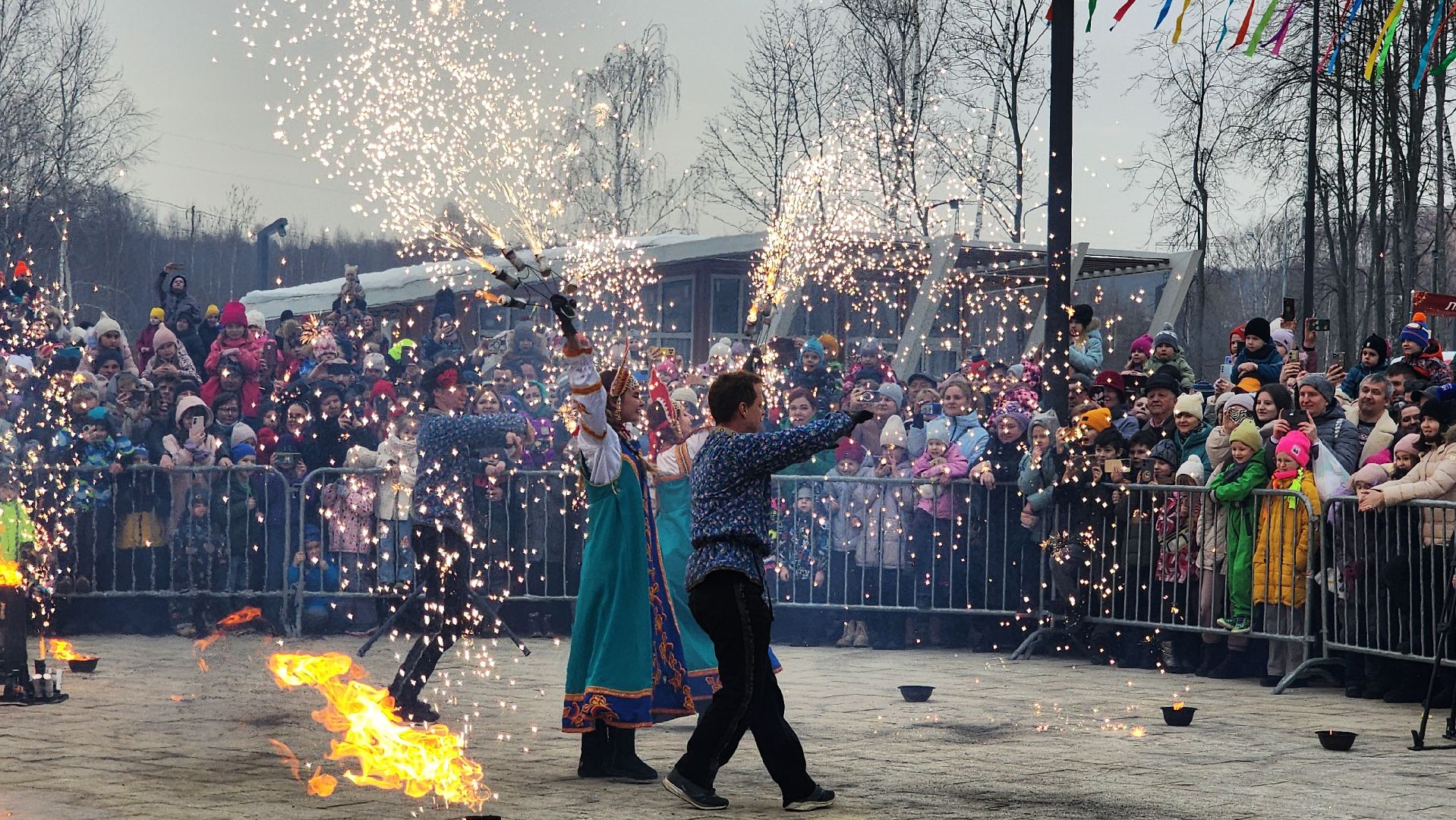 Подмосковье, Городской округ Пушкинский, Ивантеевка, Масленица, Парки подмосковья,