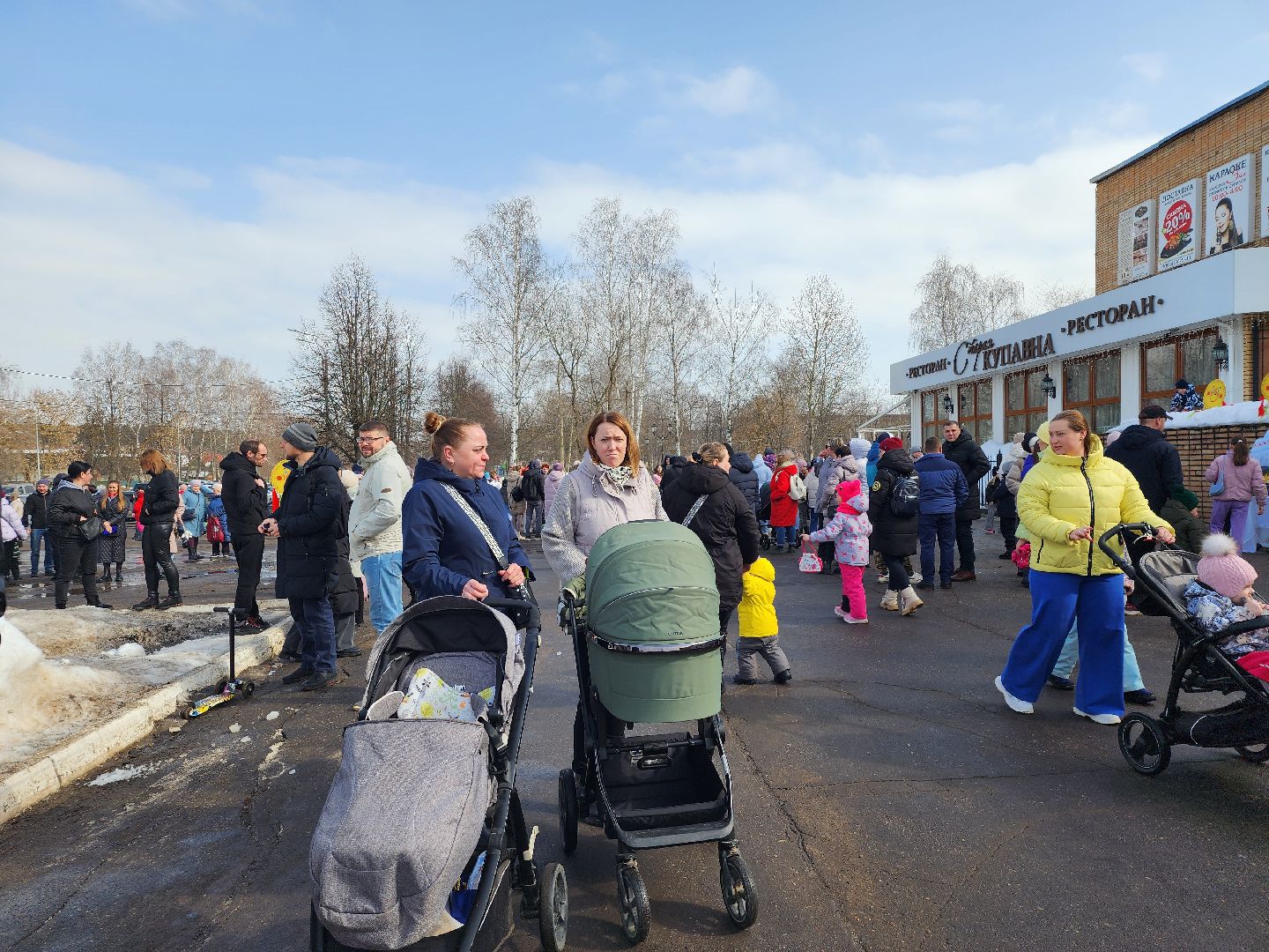 выборы Президента, голосование, Масленица, Старая Купавна, Богородский городской округ,