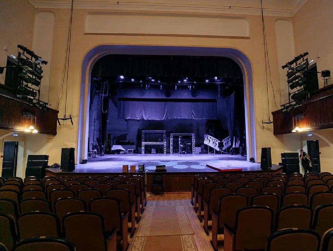 Театр, Орехово-Зуево, Заголовацкий, Зимний театр, закулисье, прадник