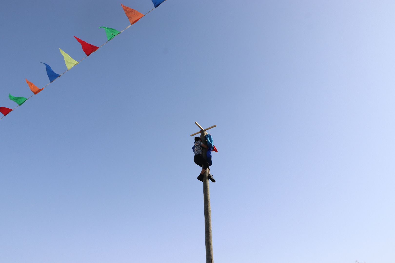 Серебряные Пруды, ПКиО Серебряный, парк Серебряный, Широкая Масленица, столб с подарками, масленичный столб, Узуново,