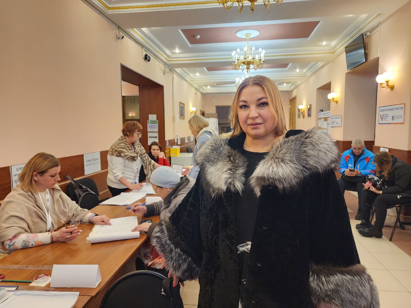 пушкино, выборы президента 2024, ансамбль, голосование 2024,