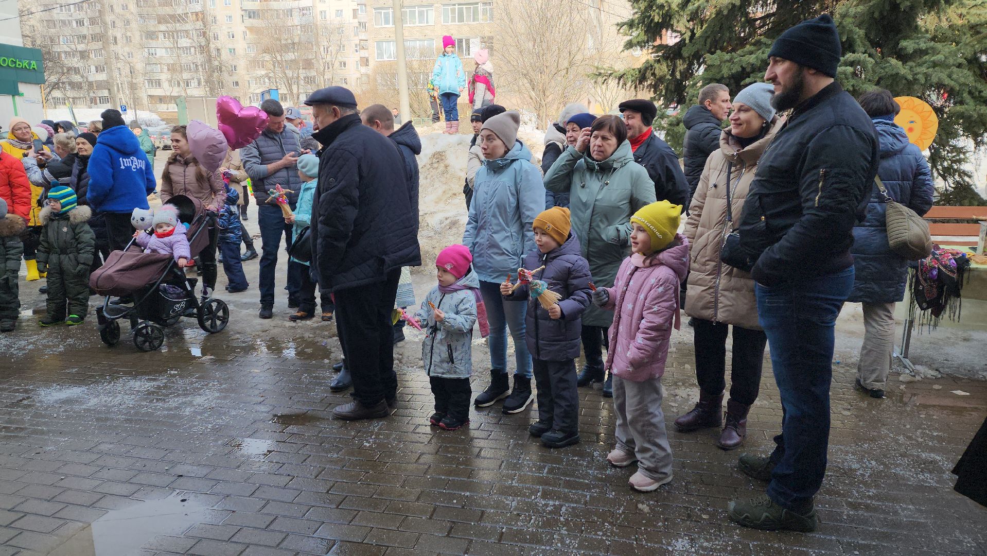 Масленица, народные гулянья,