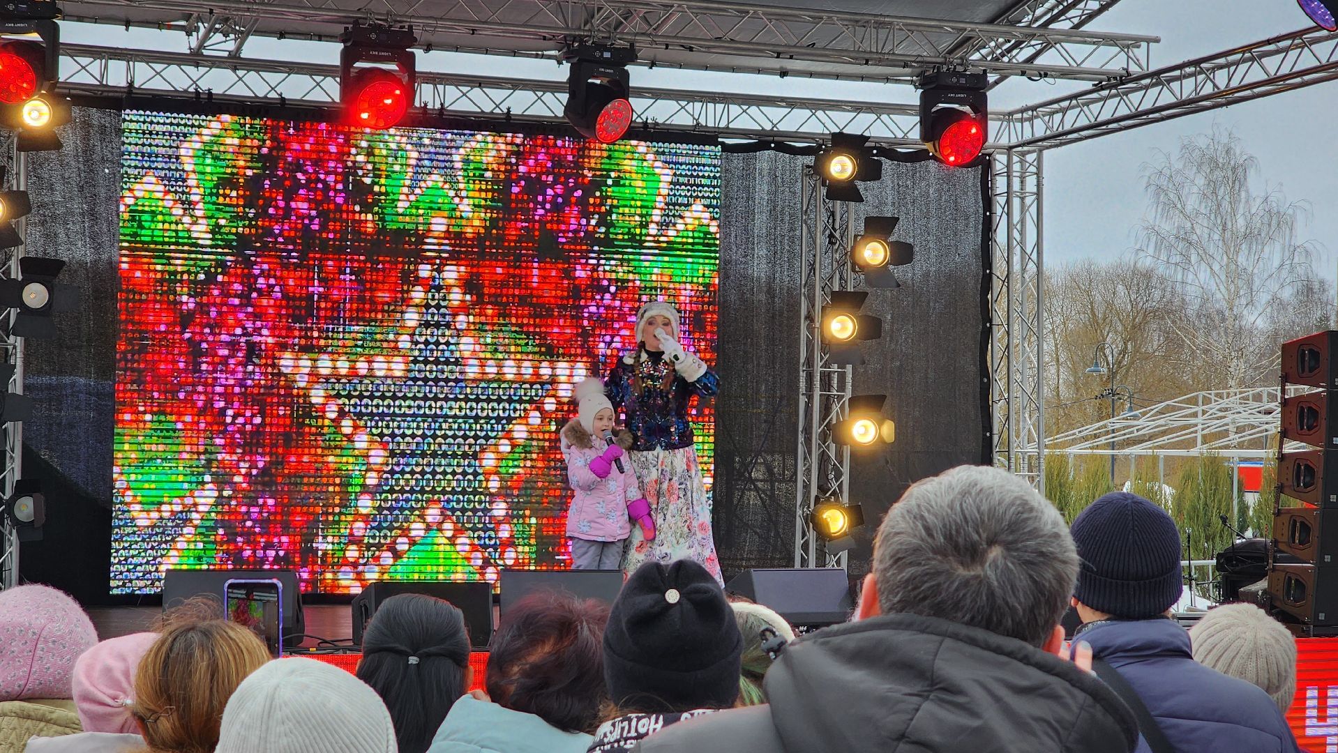 Солнечногорск, Масленица, Концерт, Народная песня,