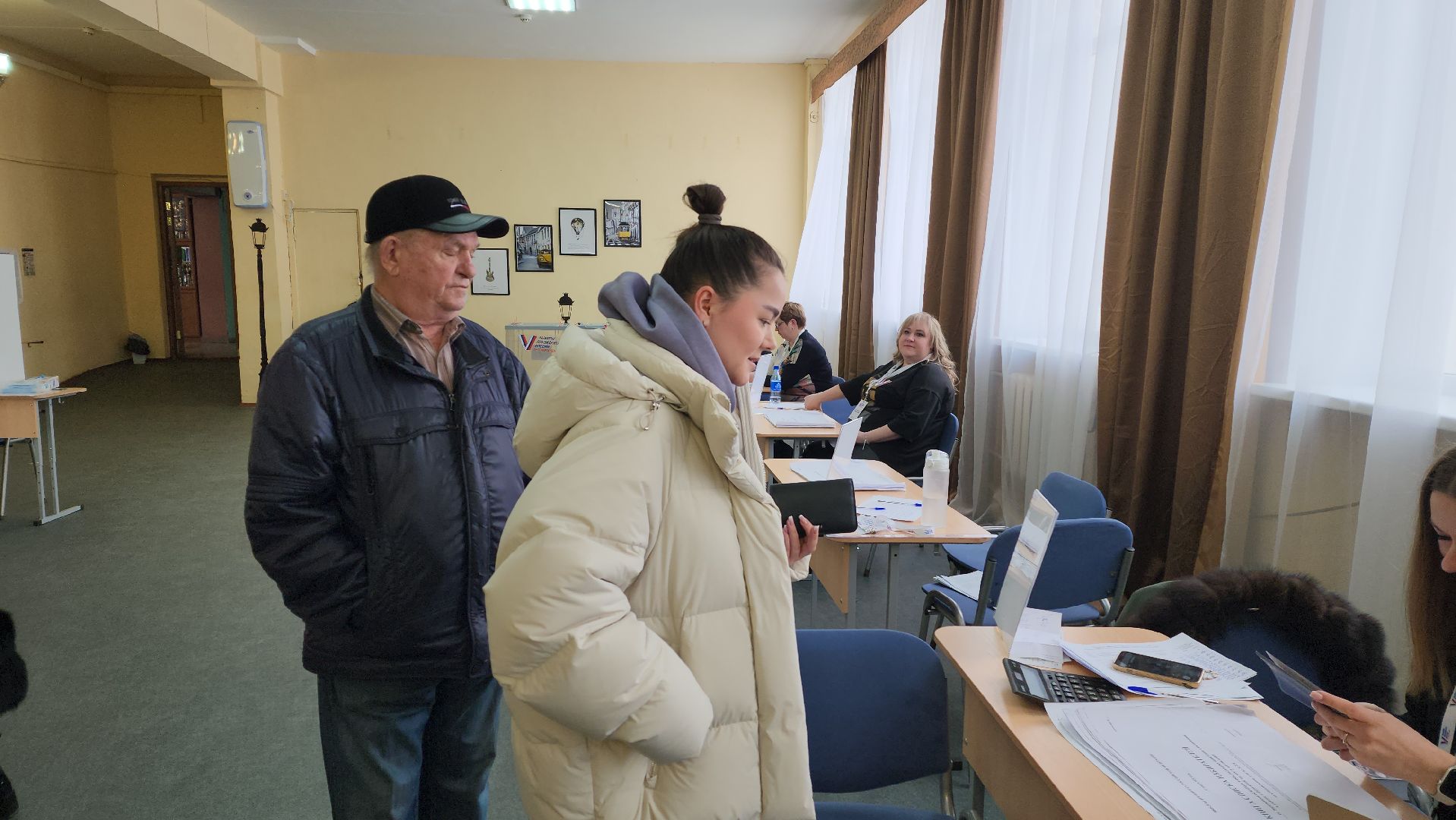 выборы президента, работа УИК,