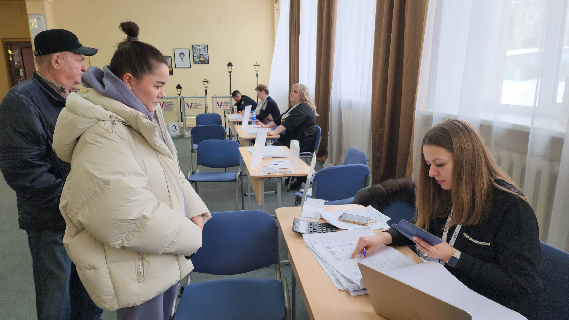 выборы президента, работа УИК,