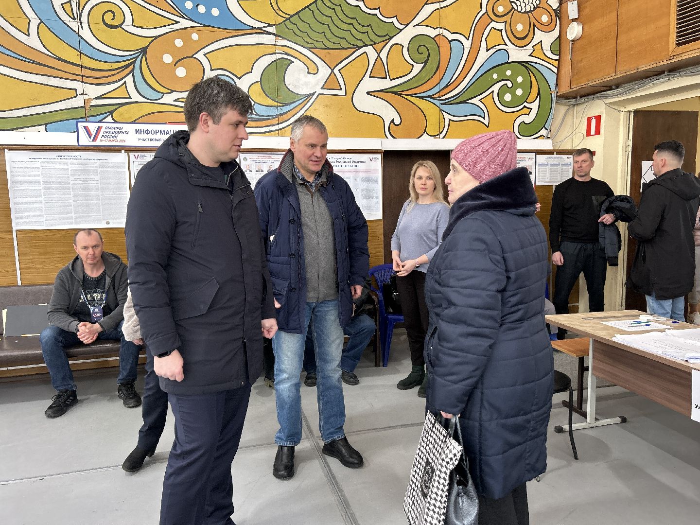 голосование, выборы президента, фрязино,