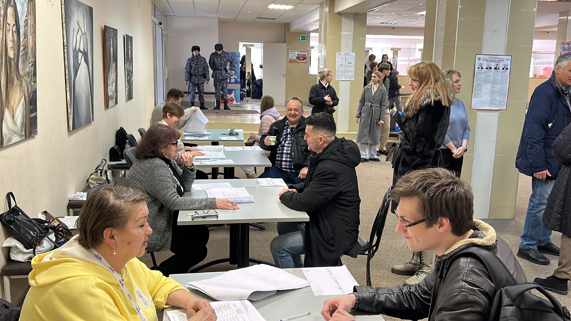 голосование, выборы президента, фрязино,