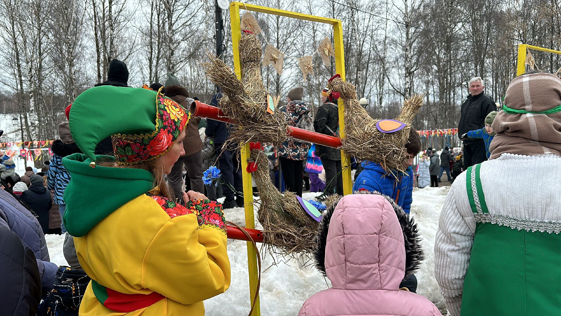 Клин, общество, культура, масленица, гуляния, праздники, весна,