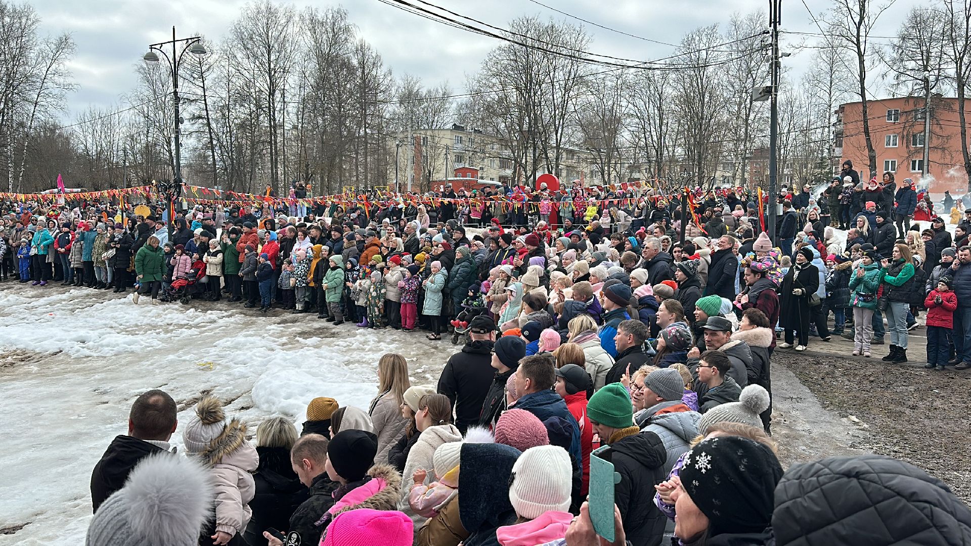 Клин, общество, культура, масленица, гуляния, праздники, весна,