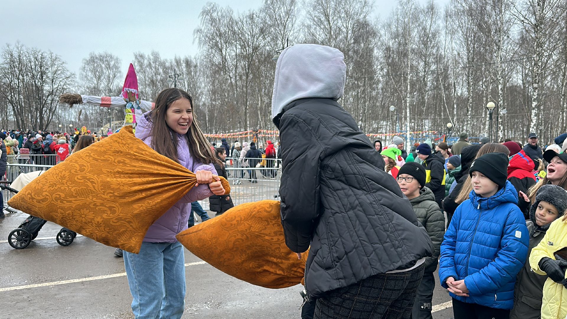 Клин, общество, культура, масленица, гуляния, праздники, весна,