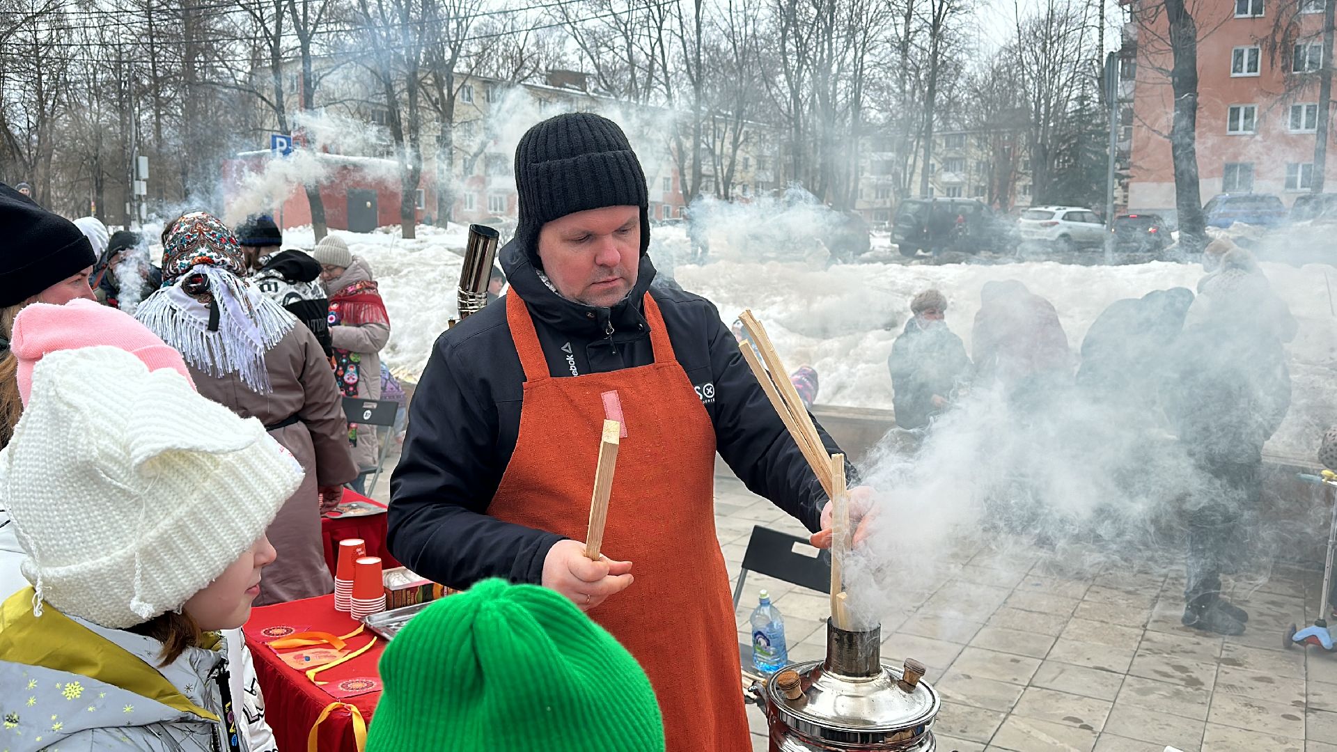 Клин, общество, культура, масленица, гуляния, праздники, весна,