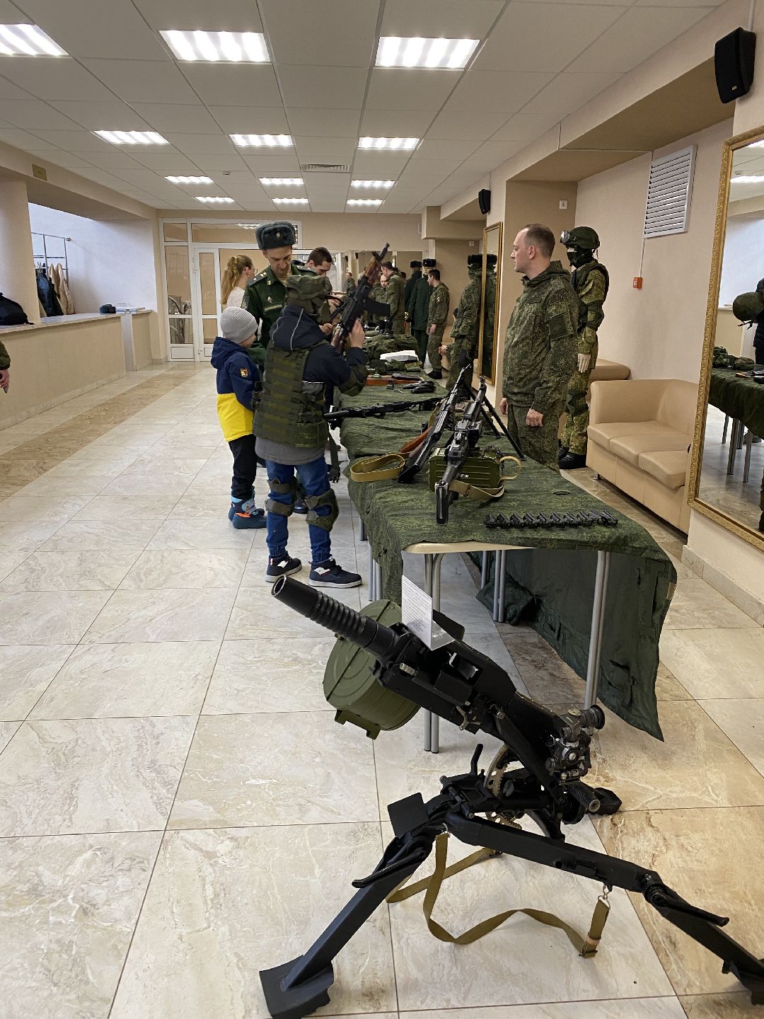 Краснознаменск, СВО, ВКС, школьники, военно-патриотическая акция, Есть такая профессия - Родину защищать